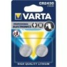 PILE LITHIUM CR2430 3V BLISTER DE 2 VARTA