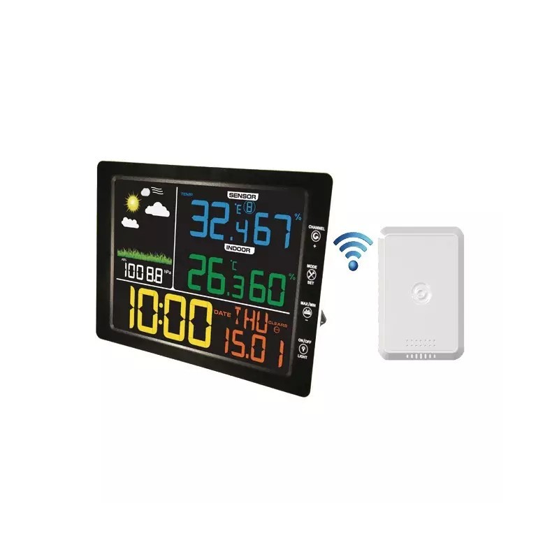 STATION METEOROLOGIQUE SANS FIL TECHNI-POWER