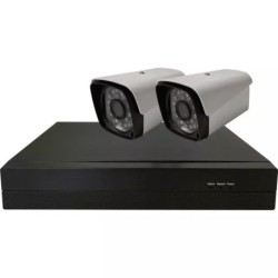 VIDEO SURVEILLANCE POE 2 CAMERAS AVEC DISQUE DUR 1TB