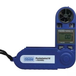 STATION METEO 3 FONCTIONS PORTABLE LECHLER POCKET WIND IV
