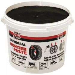 PATE A PNEU NOIRE SEAU 5KG TIP TOP