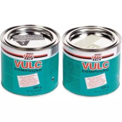 GOMME AUTOVULCANISANTE VULC COMPOUND A+B 2X300G TIP TOP