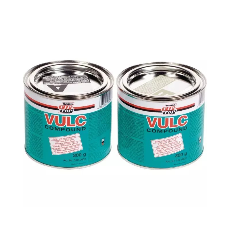 GOMME AUTOVULCANISANTE VULC COMPOUND A+B 2X300G TIP TOP