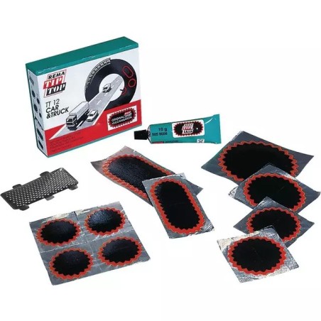 ASSORTIMENT RUSTINE DE REPARATION TT12 VL BLISTER