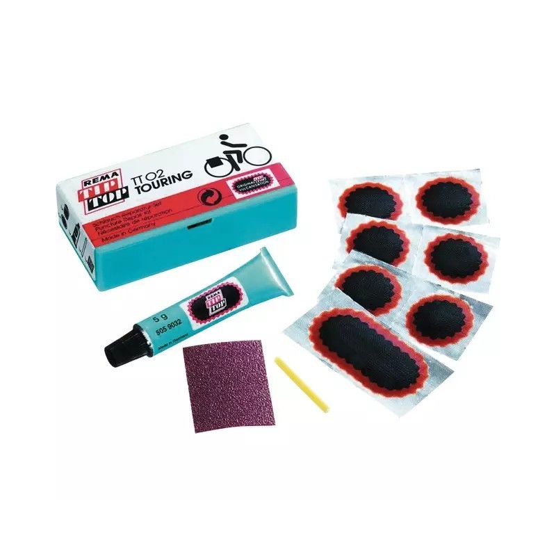 ASSORTIMENT RUSTINE DE REPARATION TT02 VELO BLISTER