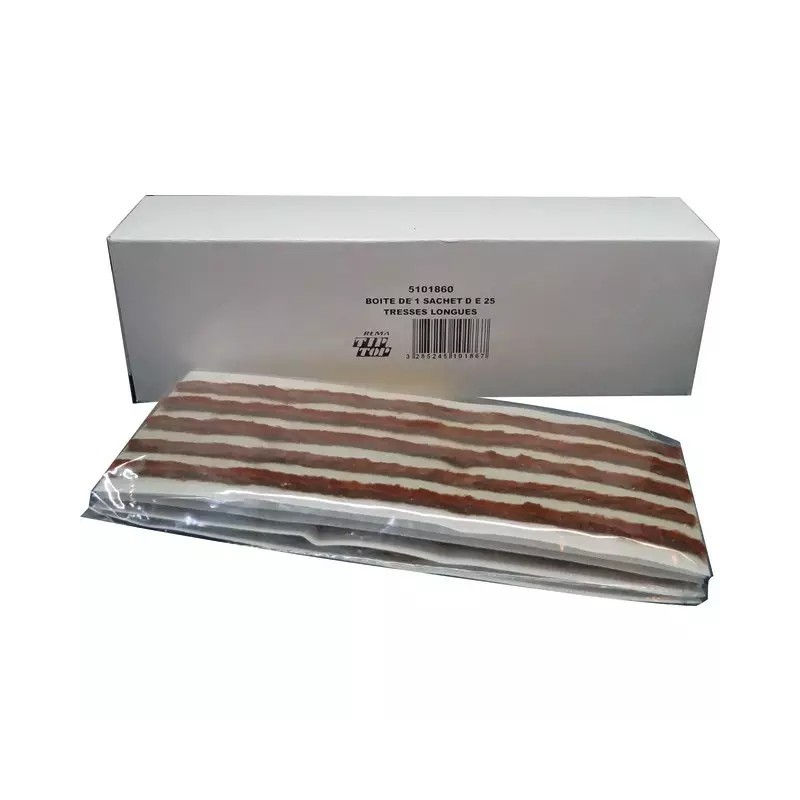 TRESSE LONGUE SEALFIX BOITE DE 1 SACHET DE 25 TIP TOP