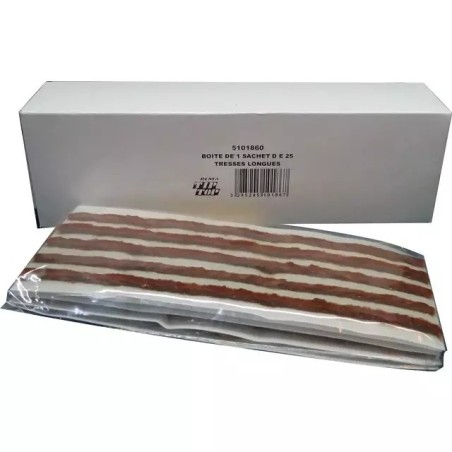 TRESSE LONGUE SEALFIX BOITE DE 1 SACHET DE 25 TIP TOP