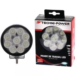 PHARE LED ROND 12/24V 42W 3800 LUMENS AVEC PR - ref. 1210255 | TP Agri