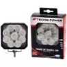 PHARE LED CARRE 12/24V 42W 3800 LUMENS AVEC PROTECTION DE SURCHAUFFE TECHNI-POWER