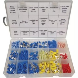 COSSE PRE-ISOLEE ASSORTIMENT COFFRET DE 535 PIECES