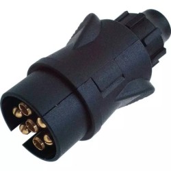 PRISE MALE 7 PLOTS PLASTIQUE CONTACT ENFICHABLE AJBA