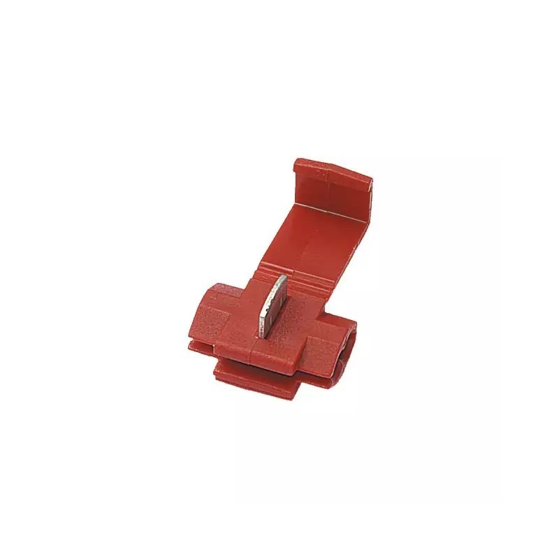 COSSE CONNECTEUR AUTO-DENUDANT ROUGE BLISTER DE 5