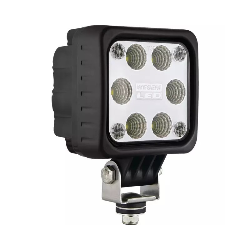 PHARE TRAVAIL 6 LED CARRE 1500 LUMENS 12/24V