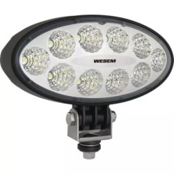 PHARE DE TRAVAIL 10 LED OVAL 3000 LUMENS 12/24V