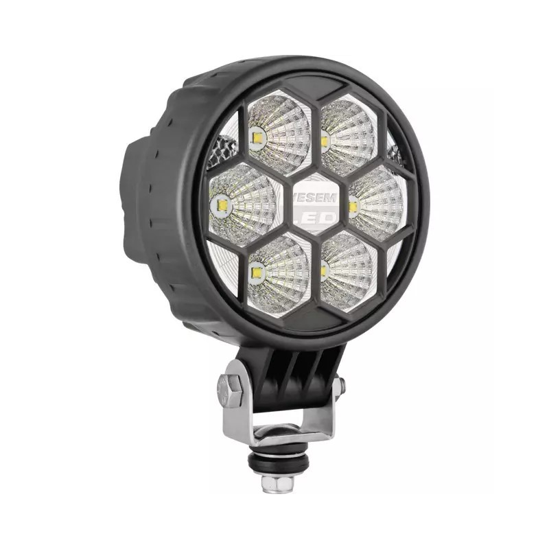 PHARE DE TRAVAIL 6 LED ROND 2500 LUMENS 12/24V