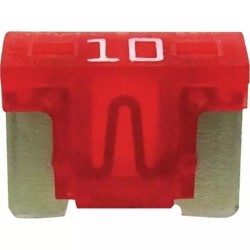 FUSIBLE ENFICHABLE MICRO 10A LOW PROFILE ROUGE - ref. 271921 | TP Agri