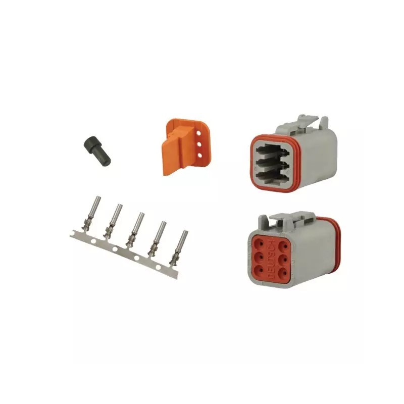 CONNECTEUR DEUTSCH DT06 MALE COMPLET - ref. 1240743 | TP Agri