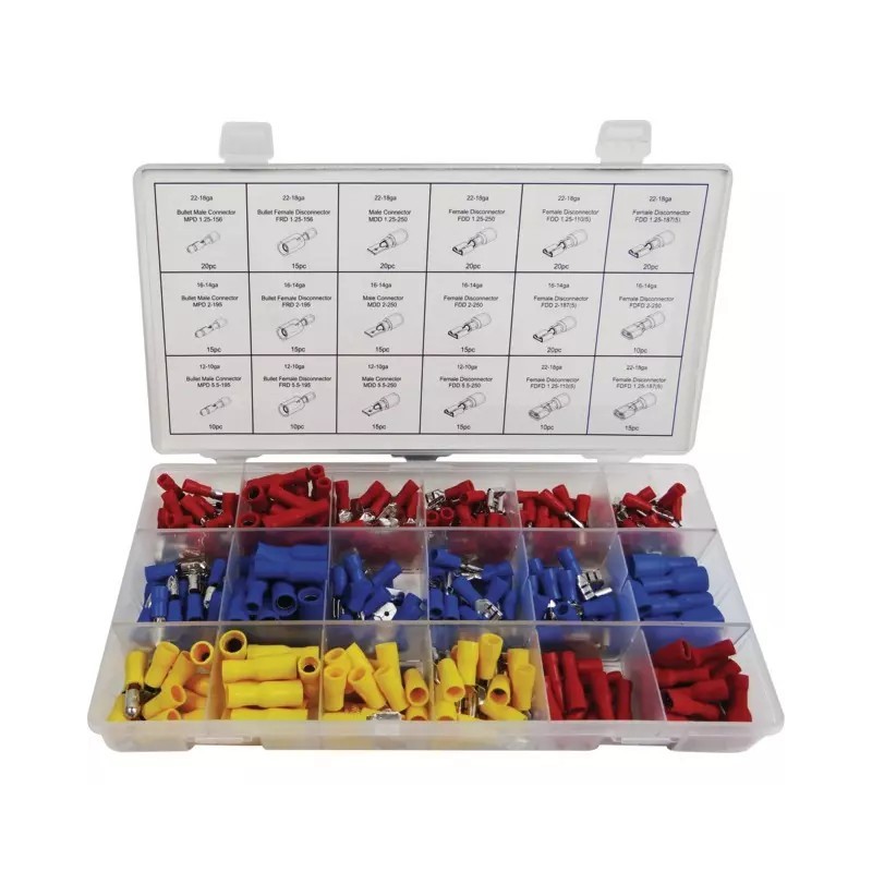 COSSES PRE-ISOLEES COFFRET DE 280 TECHNI-POWER
