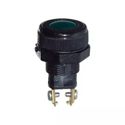 VOYANT LUMINEUX ROND VERT 18MM 12V