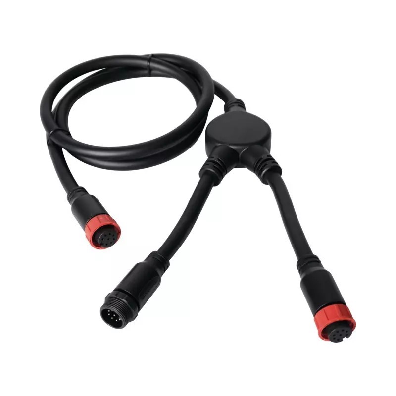 CABLE DE LIAISON "Y" FEMELLE/MALE-FEMELLE 8 P - ref. 1216611 | TP Agri