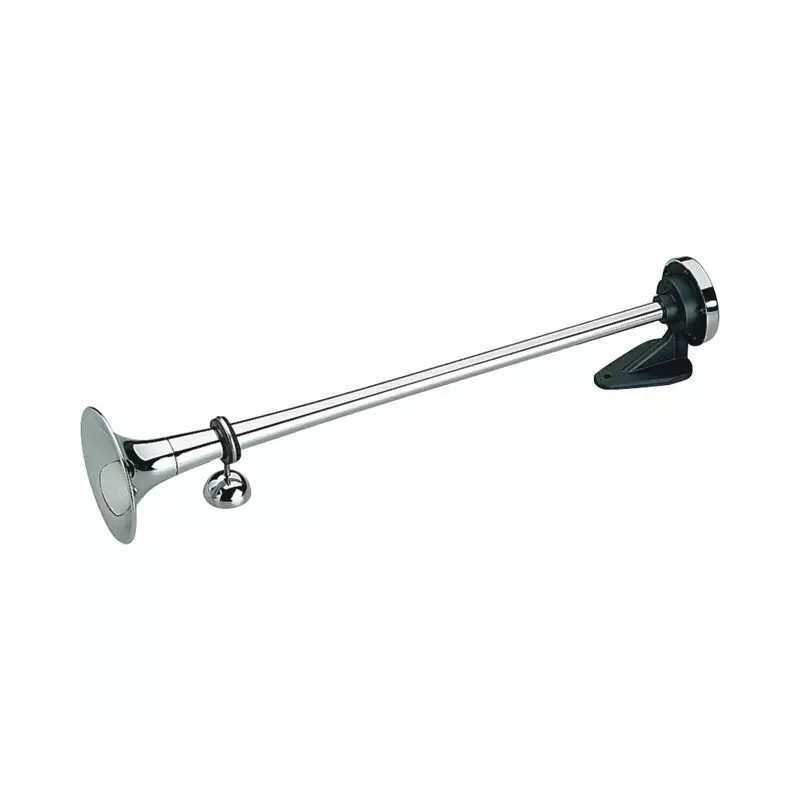 KLAXON TROMPETTE LAITON CHROME SANS ELECTROVANNE