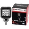 PHARE LED CARRE MINI 12/24V 12W 1200 LUMENS TECHNI-POWER