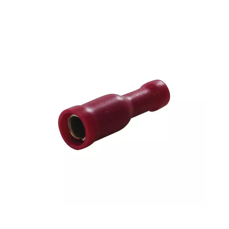 COSSE RONDE FEMELLE ROUGE 4MM BLISTER DE 17 - ref. 3810077 | TP Agri