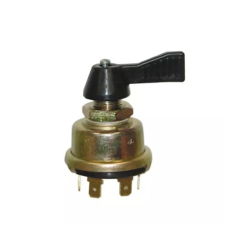 COMMUTATEUR CLIGNOTANT 3 POSITIONS Ø 14 MM BLISTER
