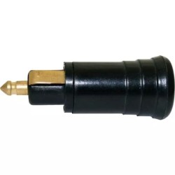 FICHE BIPOLAIRE MALE 2 POLES RACCORDS VIS 8A BLISTER JAEGER