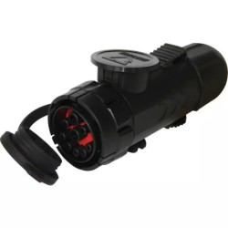 PRISE MALE 9 PLOTS ISOBUS CONTACT 10MM² JAEGER