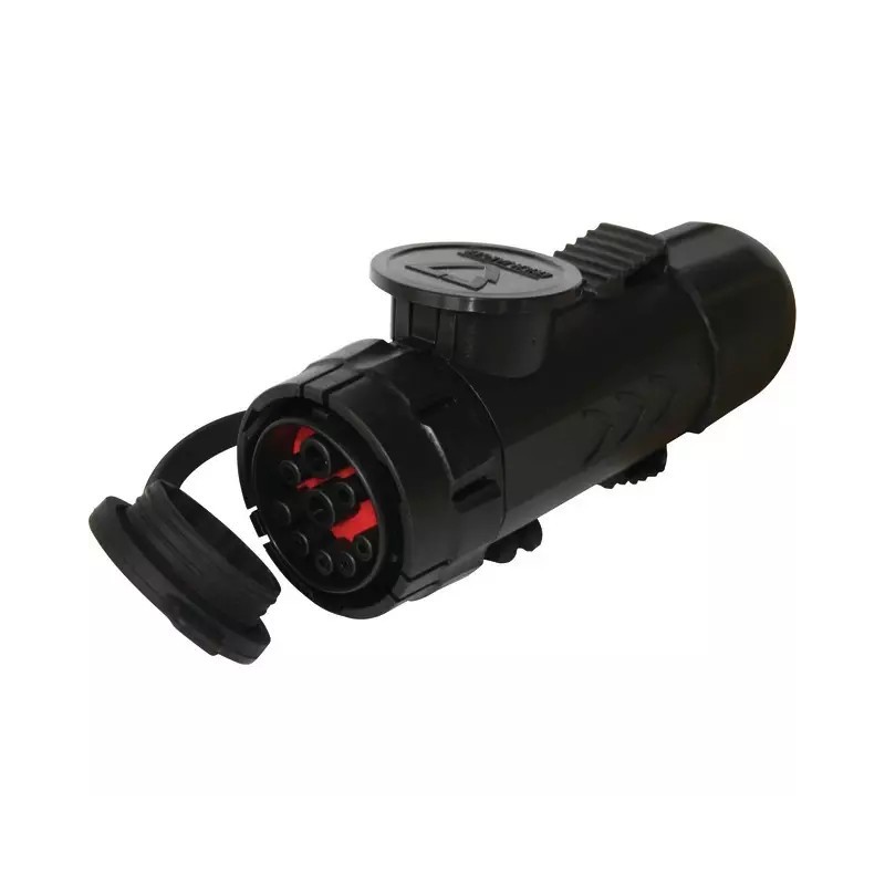 PRISE MALE 9 PLOTS ISOBUS CONTACT 10MM² JAEGER