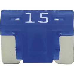 FUSIBLE ENFICHABLE MICRO 15A LOW PROFILE BLEU