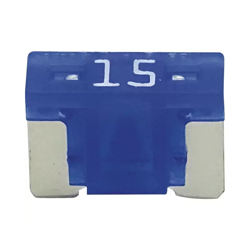 FUSIBLE ENFICHABLE MICRO 15A LOW PROFILE BLEU