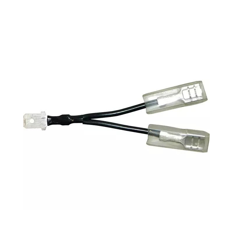 RACCORD CABLE EN Y COSSES PLATES 2 FEMELLES/1 MALE