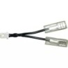 RACCORD CABLE EN Y COSSES PLATES 2 FEMELLES/1 MALE