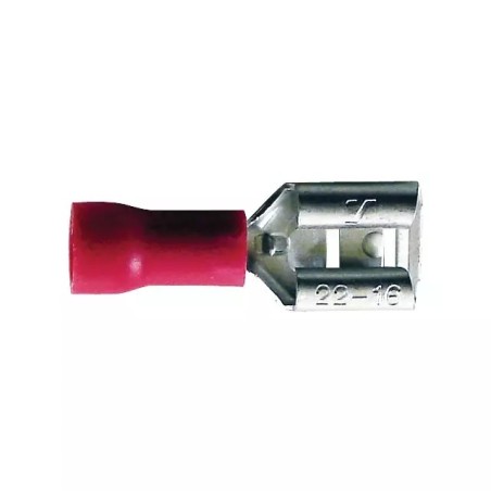 COSSE PLATE FEMELLE ROUGE 2,8MM SACHET DE 20 - ref. 3810060 | TP Agri