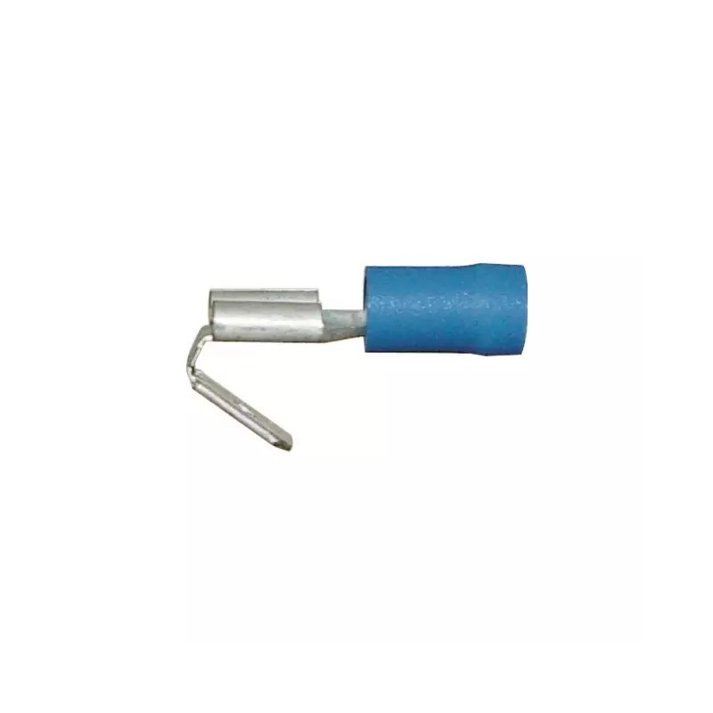 COSSE PLATE 6,3MM FEMELLE MALE BLEU BLISTER D - ref. 3810118 | TP Agri