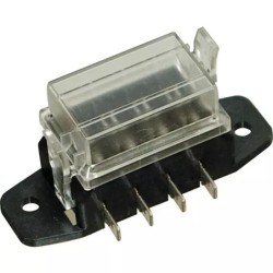 BOITE 4 FUSIBLES ENFICHABLES STANDARD COSSES LATERALES BLISTER