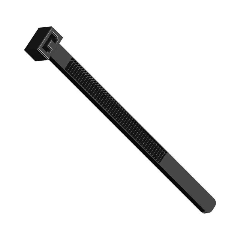 COLLIER POLYAMIDE 9X430 MM NOIR SACHET DE 100