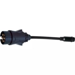 PRISE 7 PLOTS MALE PLASTIQUE CONNEXION RAPIDE MALE  8 PIN TECHNI-POWER