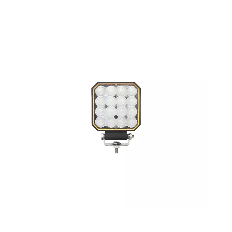 PHARE DE TRAVAIL CARRE A LED 12/24V 20W 1600 LUMENS BOITE DE 2 TECHNI-POWER