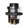 INTERRUPTEUR POUSSOIR METAL 12/24V
