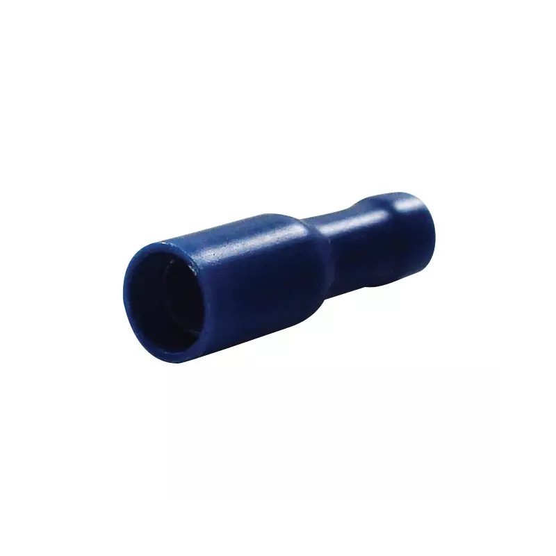 COSSE RONDE FEMELLE BLEU 4MM SACHET DE 100