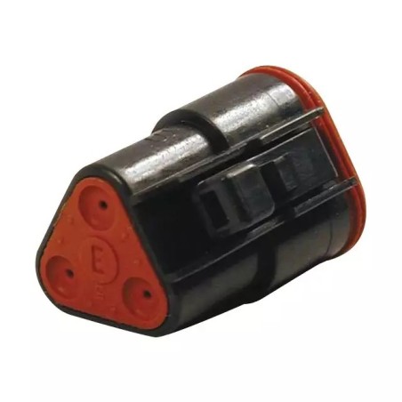 CONNECTEUR DEUTSCH DT 3 POLES - ref. 1240704 | TP Agri