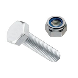 Boulon tête hexagonale M10X30 zingue CL8.8 | TP Agri