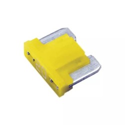 FUSIBLE ENFICHABLE MICRO 20A LOW PROFILE JAUNE