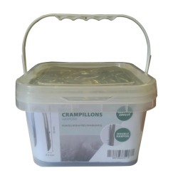 Seau 5KG crampillon double harpon 4X50 electro zingue | TP Agri