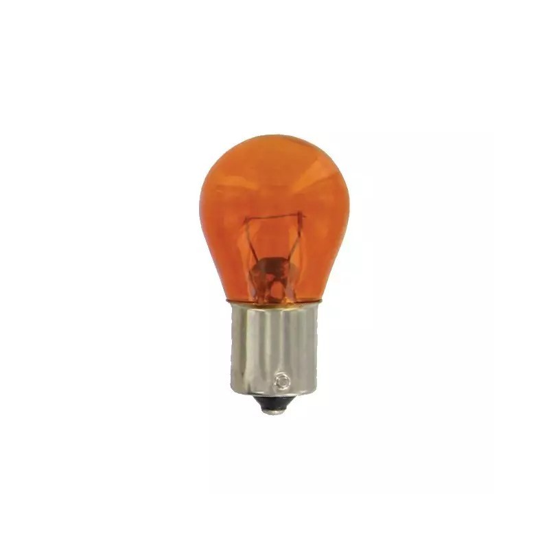 AMPOULE POIRETTE 12V 21W BAU15S ORANGE BOITE 10