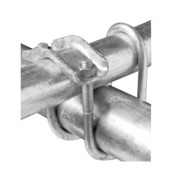 Etrier double fermé 80MM x 33MM (avec 2 écrous M10) | TP Agri
