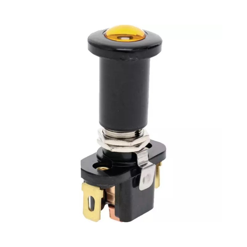 INTERRUPTEUR A TIRETTE LUMINEUX ORANGE BLISTER
